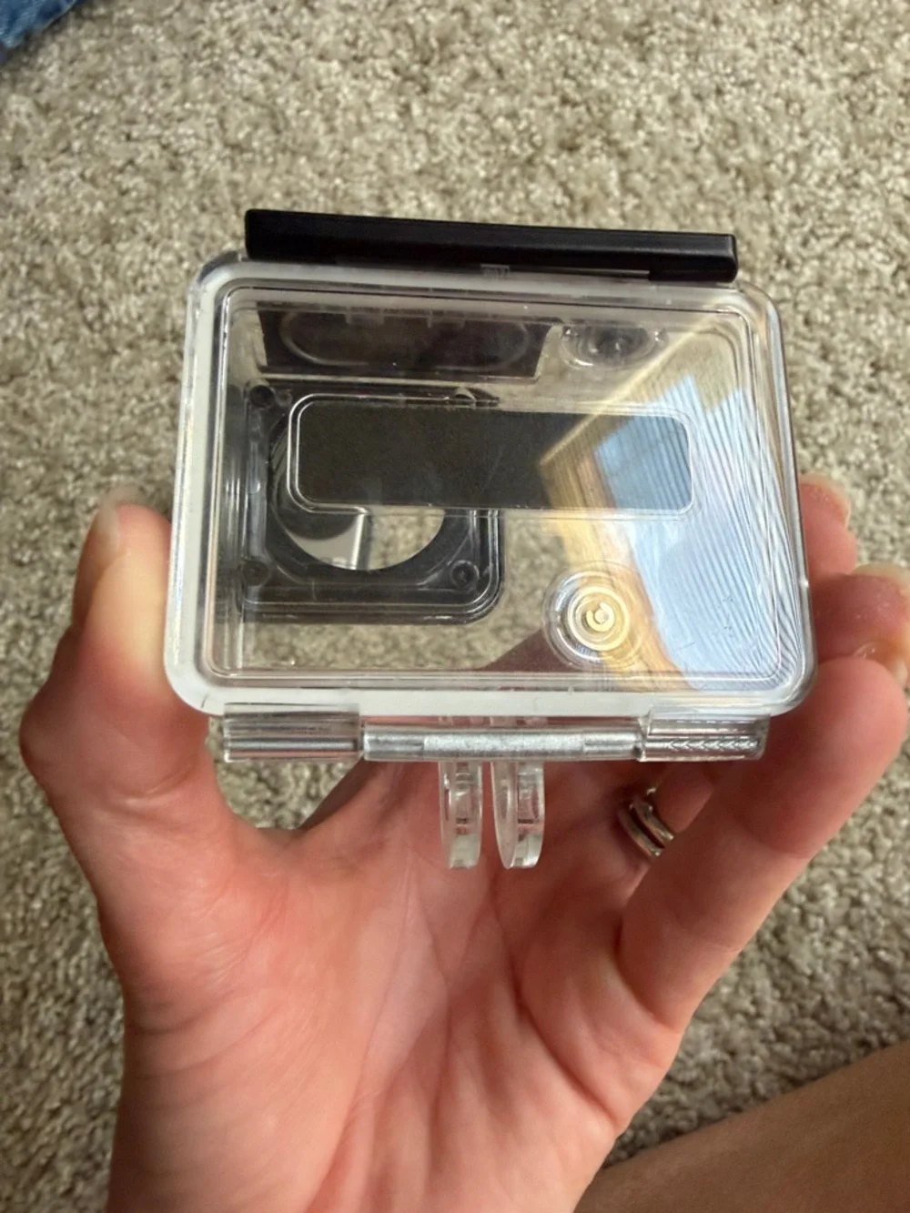 GoPro HERO3 Silver Action Camera with Clear Waterproof Case